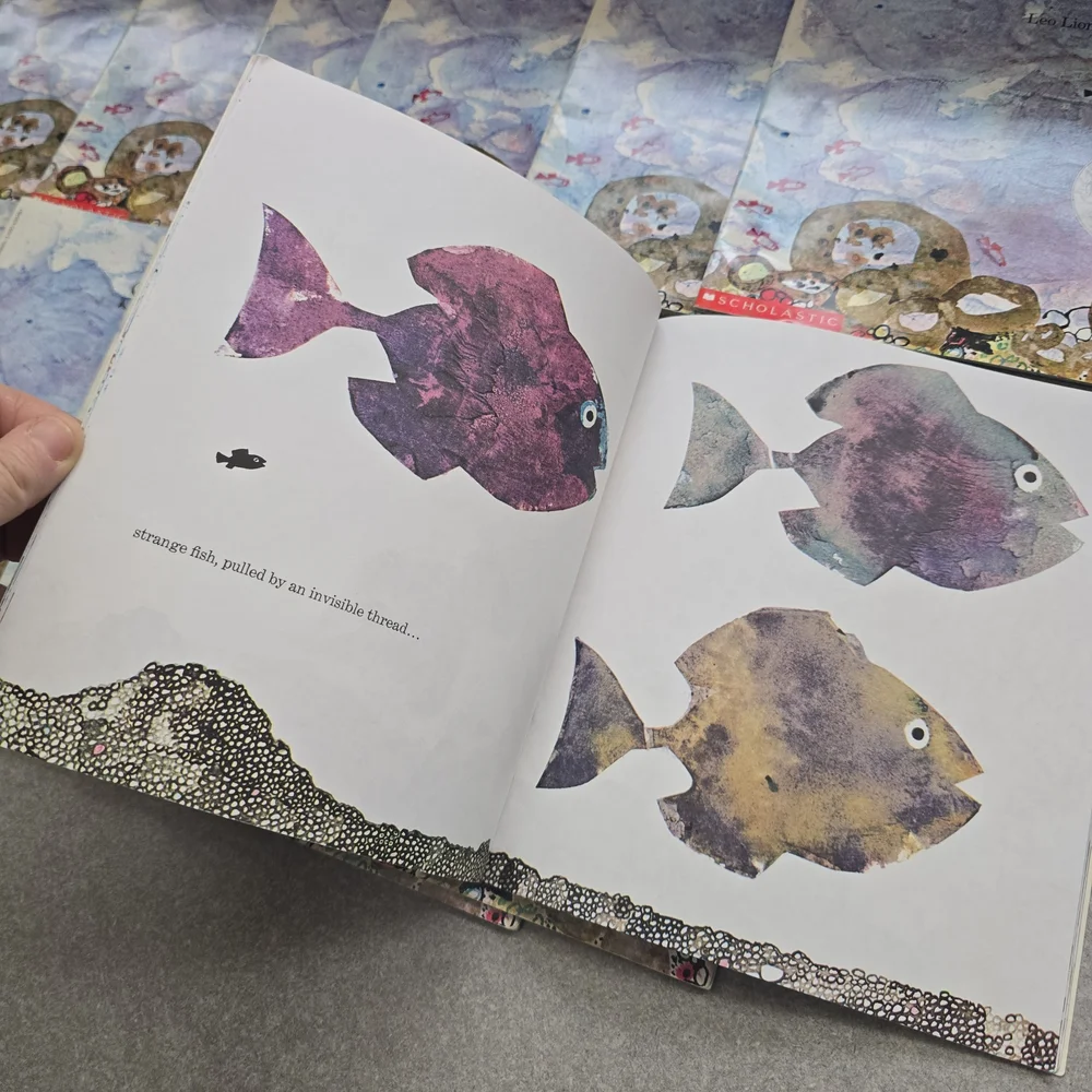 Scholastic Swimmy Book About A Swirly A Fish Set of 14 Books By Leo Lionni